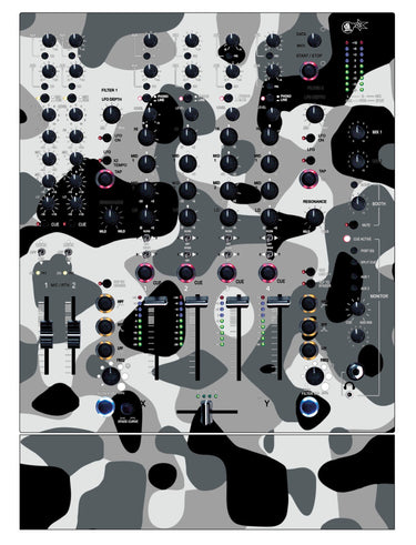 Allen and Heath XONE 92 Skin Camo Snow